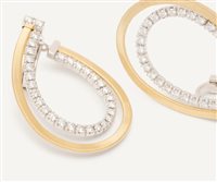 Vicenza - Piazzetta Palladio 2 - Pendientes Marco Bicego Mujer Masai in Oro Diamante 1.27 Ct OG414-B - OG414-B